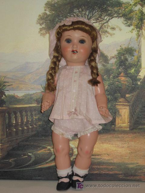 Mu&ntilde;ecas composici&oacute;n: PRECIOSA MU&Ntilde;ECA ALEMANA DE CARTON - Foto 1