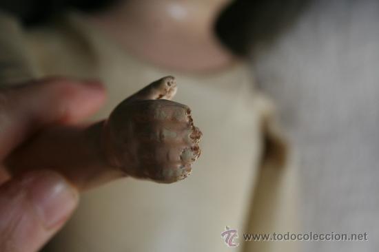 Muñecas Composición: antigua muñeca de piel de cabritilla americana - Foto 7 - 31146204