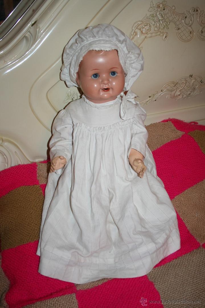 Mu&ntilde;ecas composici&oacute;n: antiguo mu&ntilde;eco bebe de composicion jubilee - Foto 1