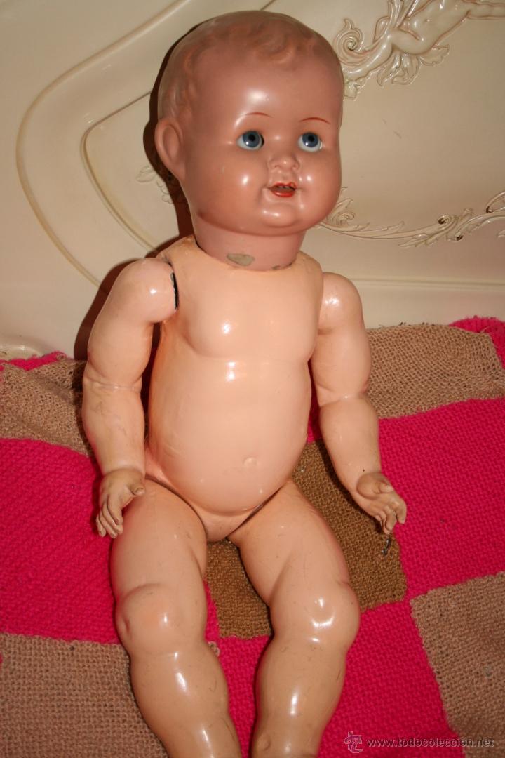 Mu&ntilde;ecas composici&oacute;n: antiguo mu&ntilde;eco bebe de composicion jubilee - Foto 5