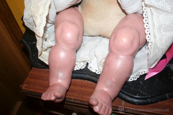 Mu&ntilde;ecas composici&oacute;n: antiguo mu&ntilde;eco bebe enorme de composicion - Foto 7