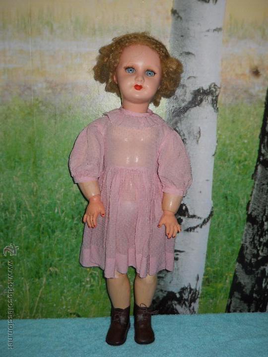 Mu&ntilde;ecas composici&oacute;n: Antigua mu&ntilde;eca de composici&oacute;n de 64 cm (ADMITO OFERTAS) - Foto 21