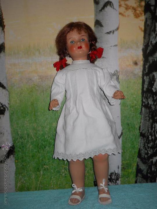 Mu&ntilde;ecas composici&oacute;n: Antigua mu&ntilde;eca de 78 cm (ADMITO OFERTAS) - Foto 20