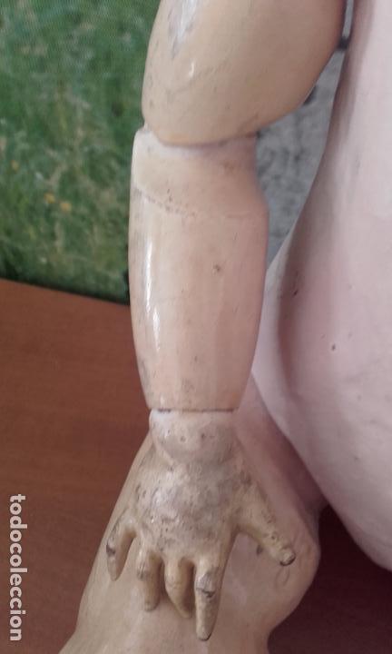Mu&ntilde;ecas composici&oacute;n: Antigua mu&ntilde;eca francesa de 61 cm (ADMITO OFERTAS) - Foto 8