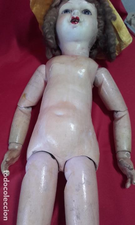Mu&ntilde;ecas composici&oacute;n: Antigua mu&ntilde;eca francesa numerada 76 cm (ADMITO OFERTAS) - Foto 13