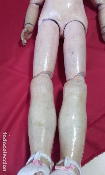 Mu&ntilde;ecas composici&oacute;n: Antigua mu&ntilde;eca francesa numerada 76 cm (ADMITO OFERTAS) - Foto 14