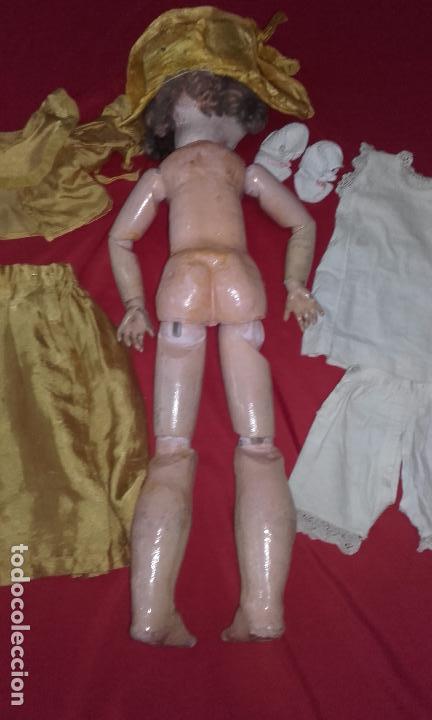 Mu&ntilde;ecas composici&oacute;n: Antigua mu&ntilde;eca francesa numerada 76 cm (ADMITO OFERTAS) - Foto 17