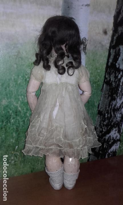 Mu&ntilde;ecas composici&oacute;n: Antigua mu&ntilde;eca francesa de 61 cm (ADMITO OFERTAS) - Foto 4