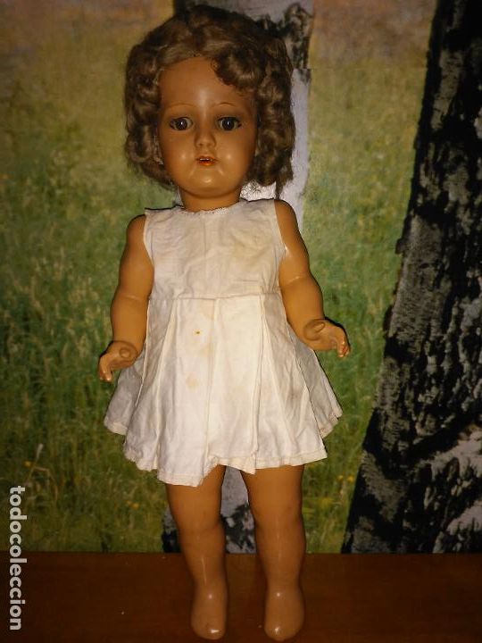 Mu&ntilde;ecas composici&oacute;n: Antigua mu&ntilde;eca de composici&oacute;n de 53 cm (ADMITO OFERTAS) - Foto 4