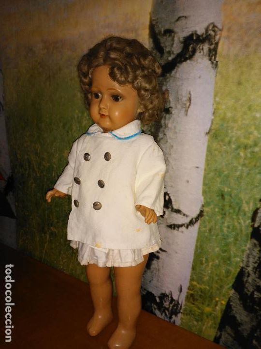 Mu&ntilde;ecas composici&oacute;n: Antigua mu&ntilde;eca de composici&oacute;n de 53 cm (ADMITO OFERTAS) - Foto 3