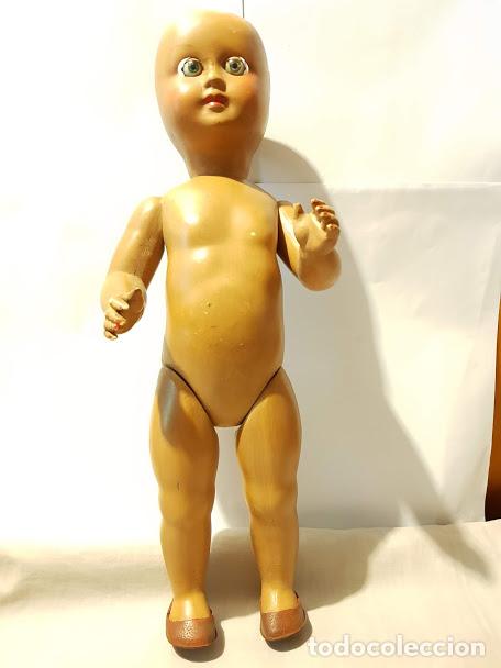 Mu&ntilde;ecas composici&oacute;n: ANTIGUA MU&Ntilde;ECA DE COMPOSICI&Oacute;N O CELULOIDE - ARTICULABLE - 40 CMS DE ALTO - Foto 9