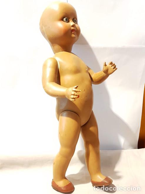 Mu&ntilde;ecas composici&oacute;n: ANTIGUA MU&Ntilde;ECA DE COMPOSICI&Oacute;N O CELULOIDE - ARTICULABLE - 40 CMS DE ALTO - Foto 10