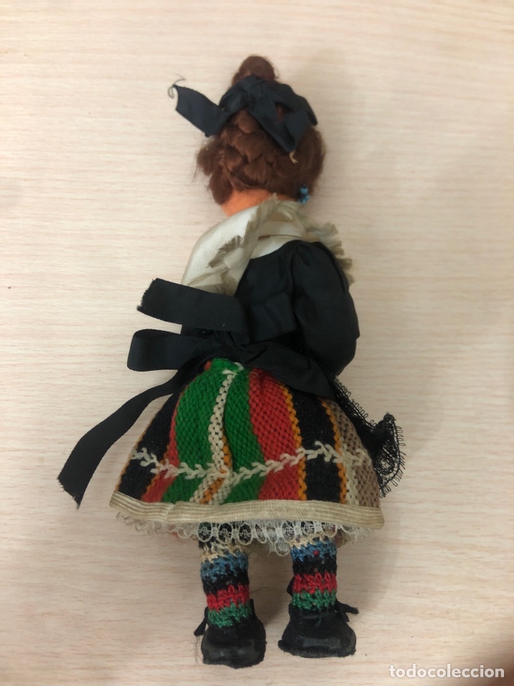 Mu&ntilde;ecas composici&oacute;n: ANTIGUA MU&Ntilde;ECA TELA HECHA A MANO - Foto 2