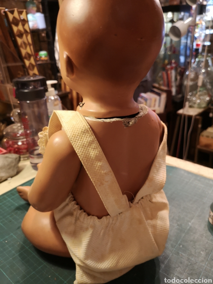 Mu&ntilde;ecas composici&oacute;n: Mu&ntilde;eco bebe antiguo Alem&aacute;n - Foto 14