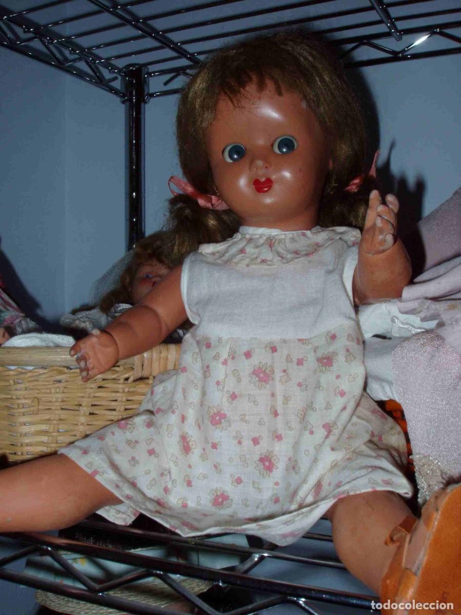 Mu&ntilde;ecas composici&oacute;n: MU&Ntilde;ECA ANTIGUA BELGA, MARCA UNICA, de 1950 - Foto 4