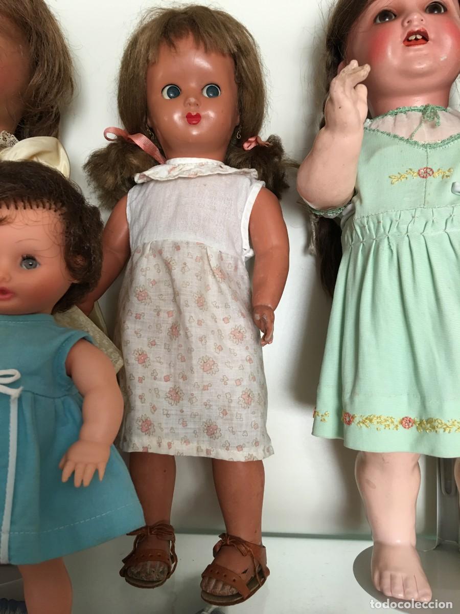Mu&ntilde;ecas composici&oacute;n: MU&Ntilde;ECA ANTIGUA BELGA, MARCA UNICA, de 1950 - Foto 5