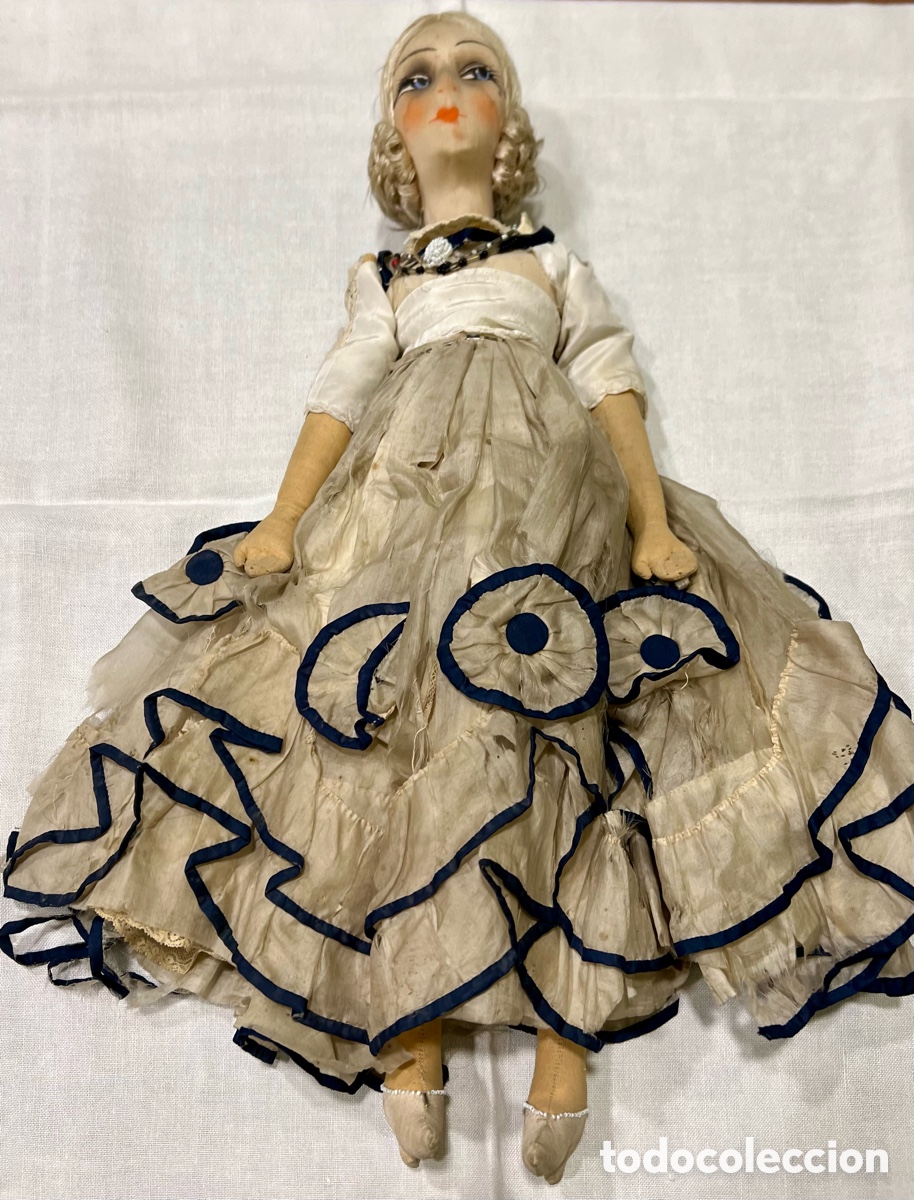 Mu&ntilde;ecas composici&oacute;n: Mu&ntilde;eca antigua de composici&oacute;n - Foto 2