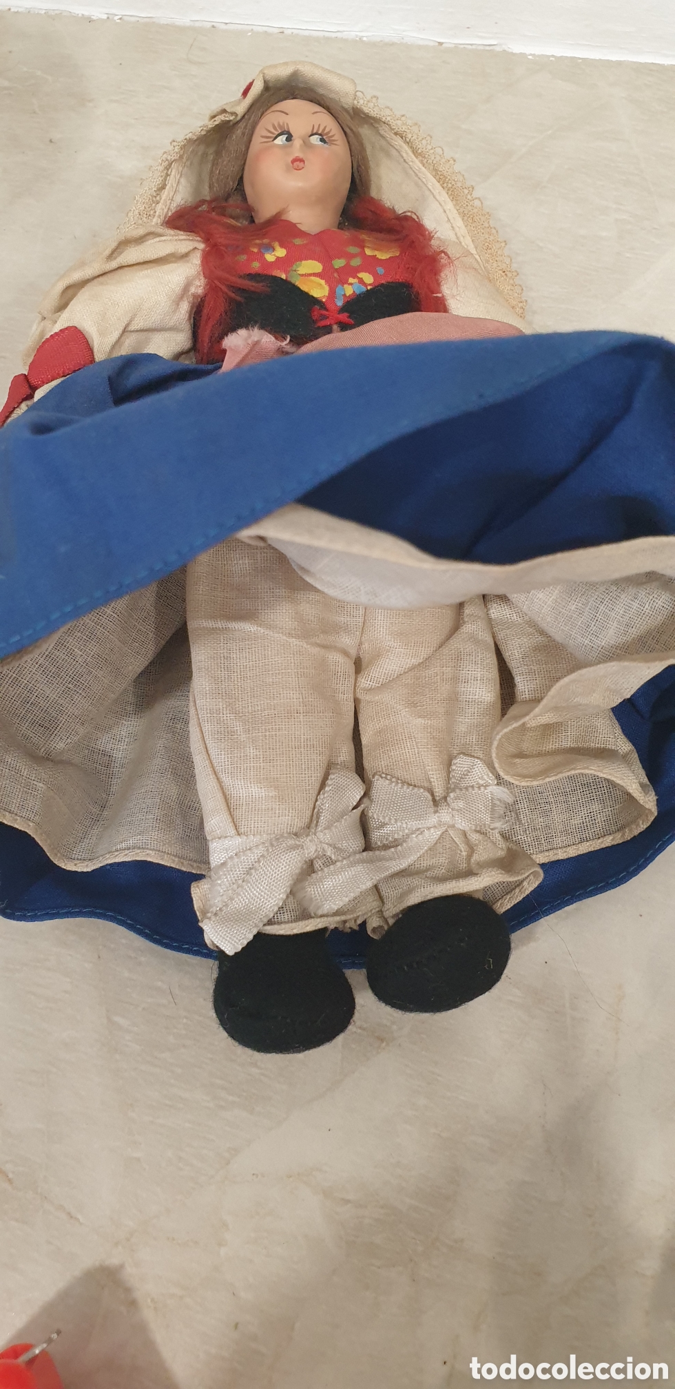 Mu&ntilde;ecas composici&oacute;n: Mu&ntilde;eca con traje t&iacute;pico Holandes, a&ntilde;os 50 - Foto 5