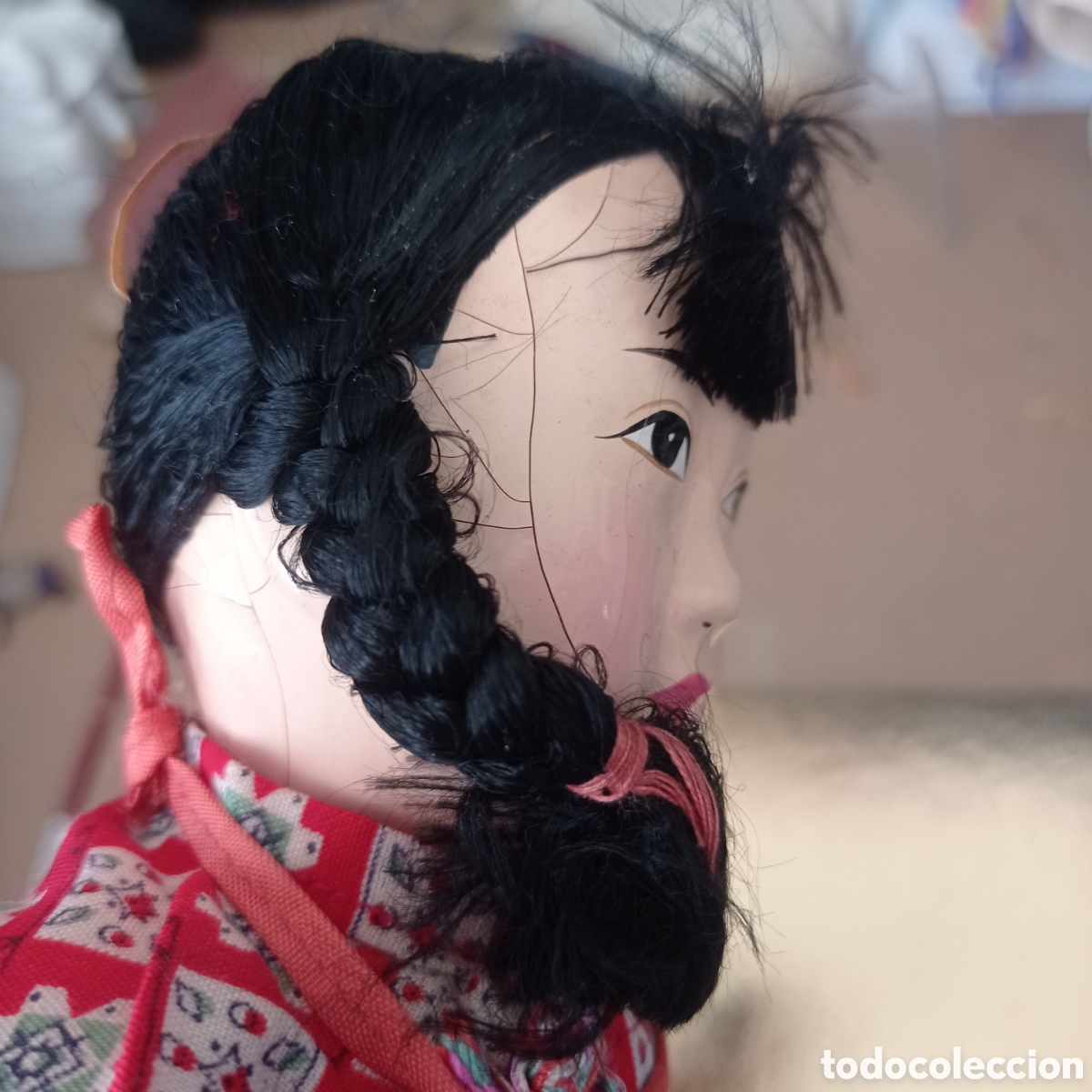 Mu&ntilde;ecas composici&oacute;n: ANTIGUA MU&Ntilde;ECA CHINESE DOLL 1950/60 - Foto 10