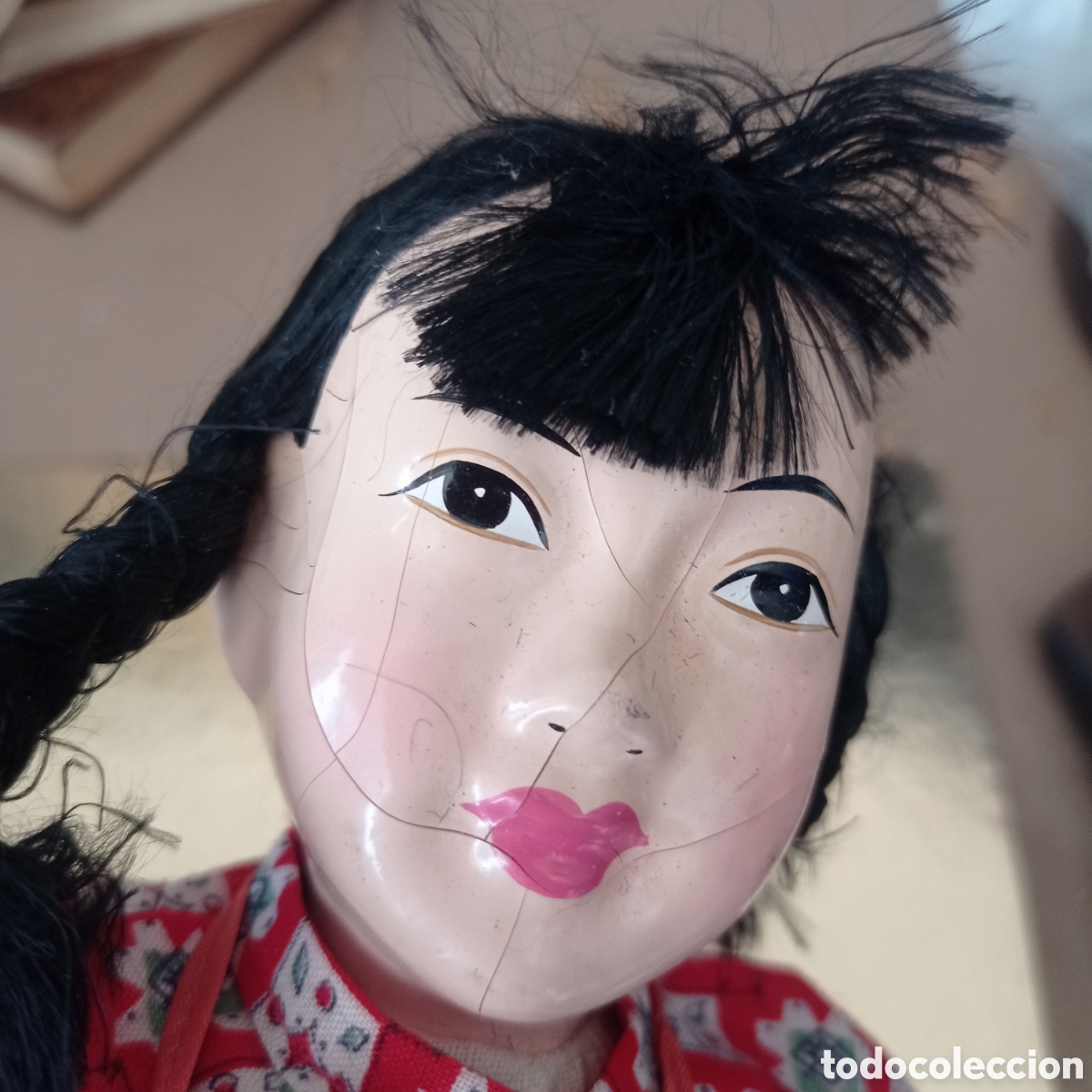 Mu&ntilde;ecas composici&oacute;n: ANTIGUA MU&Ntilde;ECA CHINESE DOLL 1950/60 - Foto 1