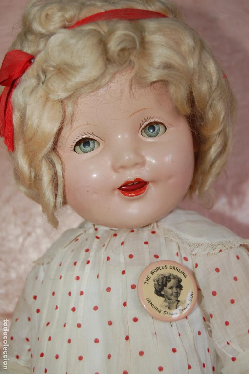 Mu&ntilde;ecas composici&oacute;n: mu&ntilde;eca shirley temple a&ntilde;os 30 - Foto 2