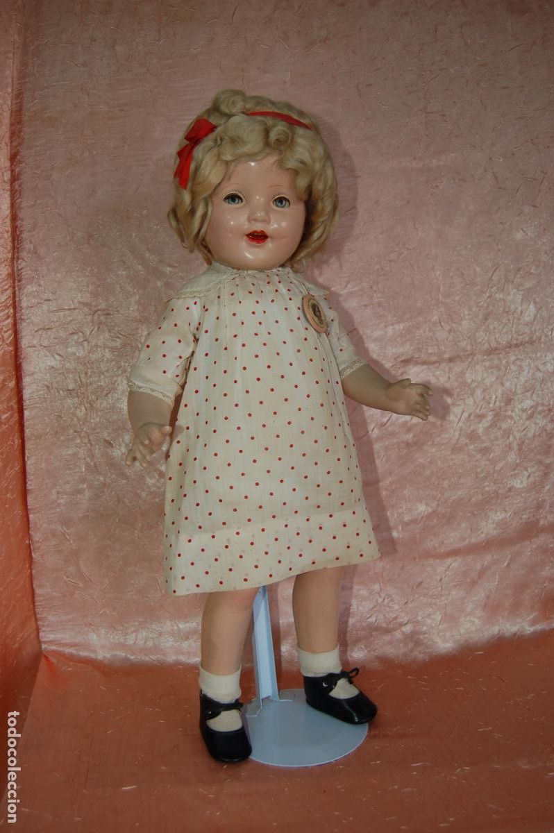 Mu&ntilde;ecas composici&oacute;n: mu&ntilde;eca shirley temple a&ntilde;os 30 - Foto 3