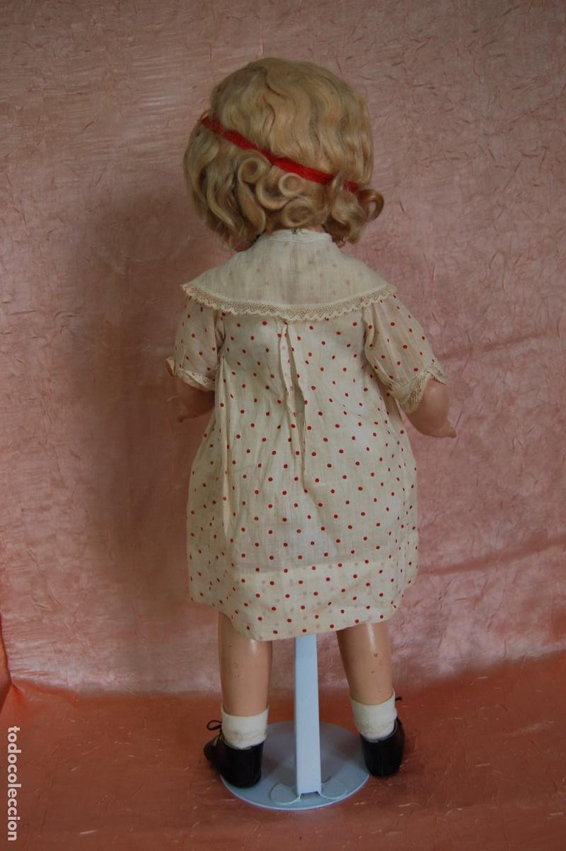 Mu&ntilde;ecas composici&oacute;n: mu&ntilde;eca shirley temple a&ntilde;os 30 - Foto 4