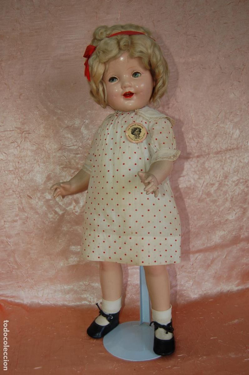 Mu&ntilde;ecas composici&oacute;n: mu&ntilde;eca shirley temple a&ntilde;os 30 - Foto 1