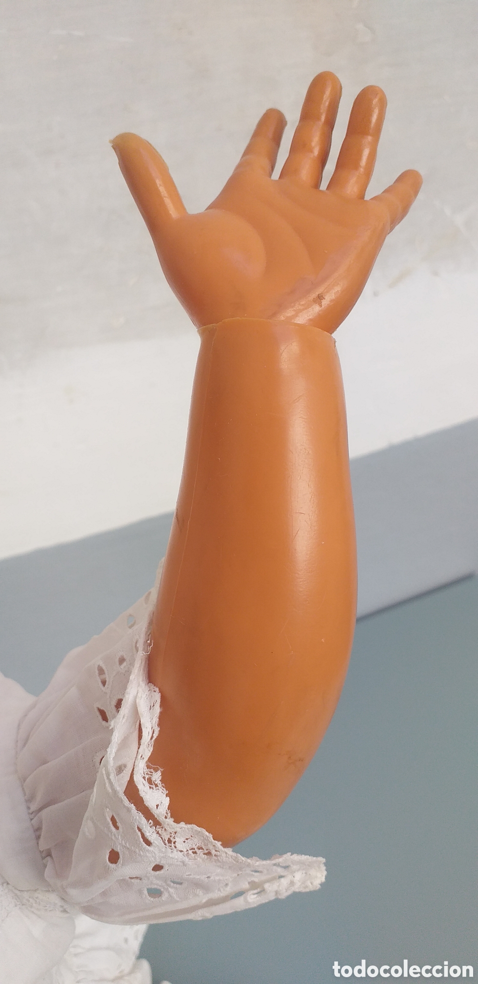 Mu&ntilde;ecas composici&oacute;n: ANTIGUA MU&Ntilde;ECA ANDADORA ARTICULADA - Foto 17