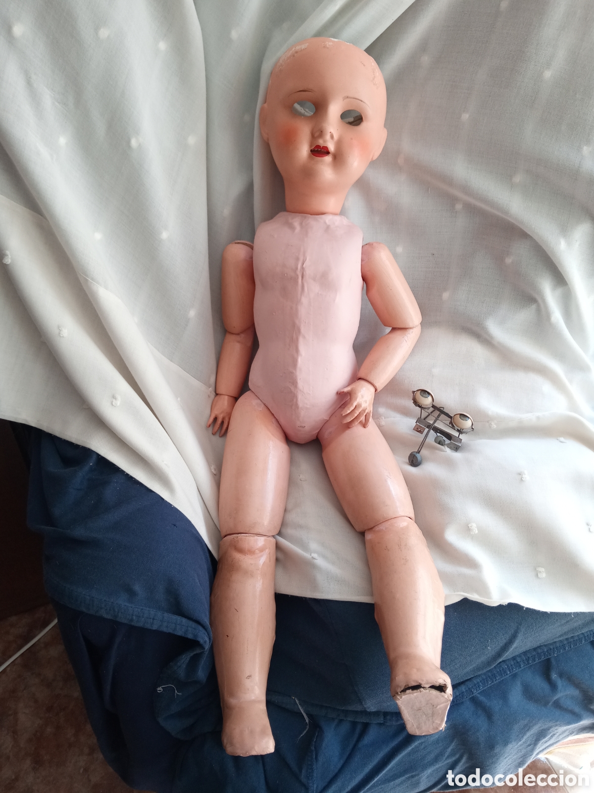 Zusammensetzung Puppen: Mu&ntilde;eca antigua de composici&oacute;n a&ntilde;os 20