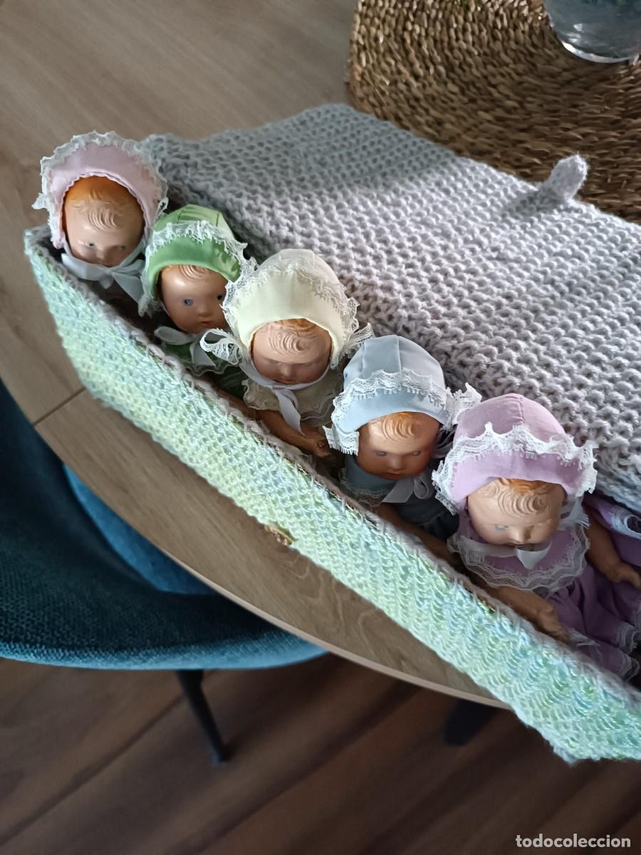 Poup&eacute;es Composition: ANTIGUAS MU&Ntilde;ECAS DIONE QUINTUPLET. MU&Ntilde;ECA 5. LAS QUINTILLIZAS AMERICANAS A&Ntilde;OS 40