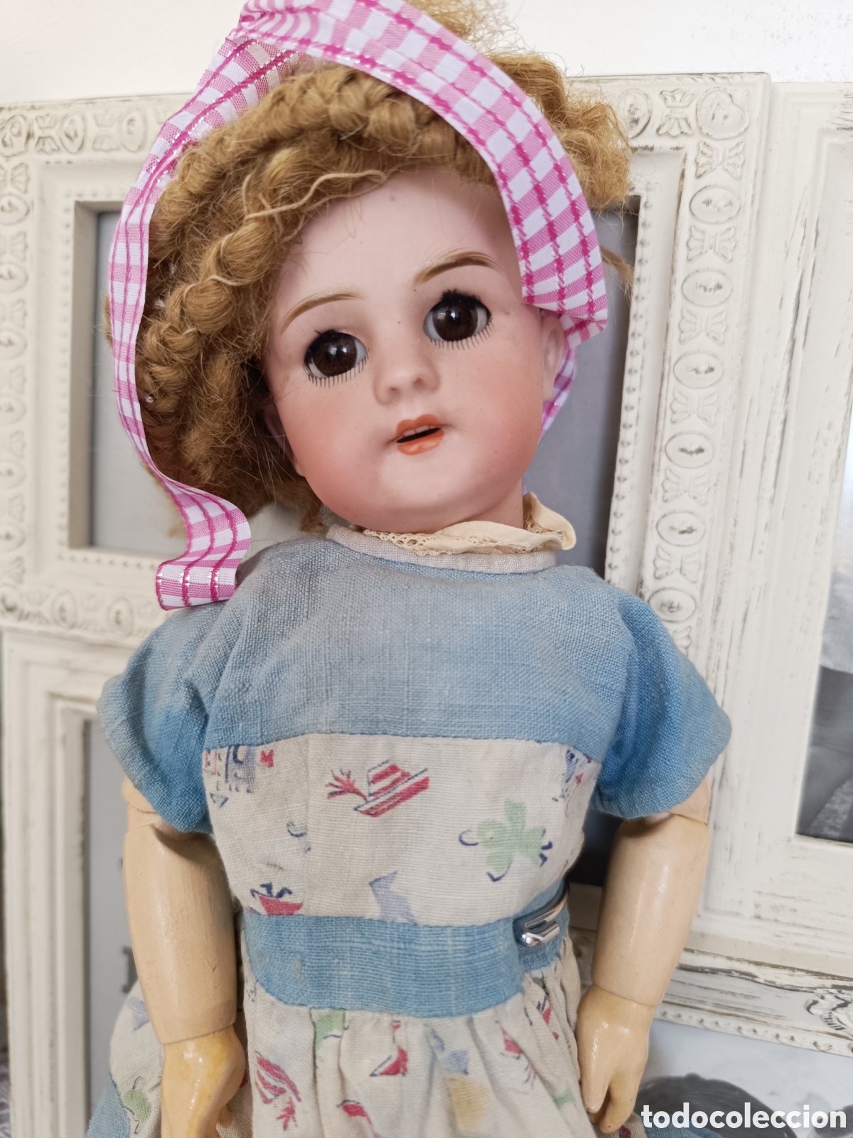 Mu&ntilde;ecas composici&oacute;n: Mu&ntilde;eca antigua DEP siglo XIX