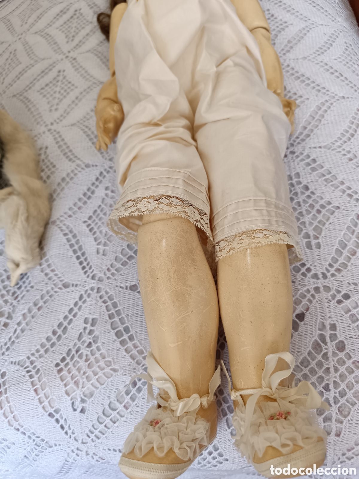 Mu&ntilde;ecas composici&oacute;n: Mu&ntilde;eca antigua Armand Marseille - Foto 13
