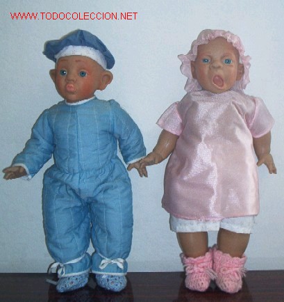Mu&ntilde;ecas espa&ntilde;olas modernas: MU&Ntilde;ECO y MU&Ntilde;ECA a&ntilde;os 60 - Foto 1