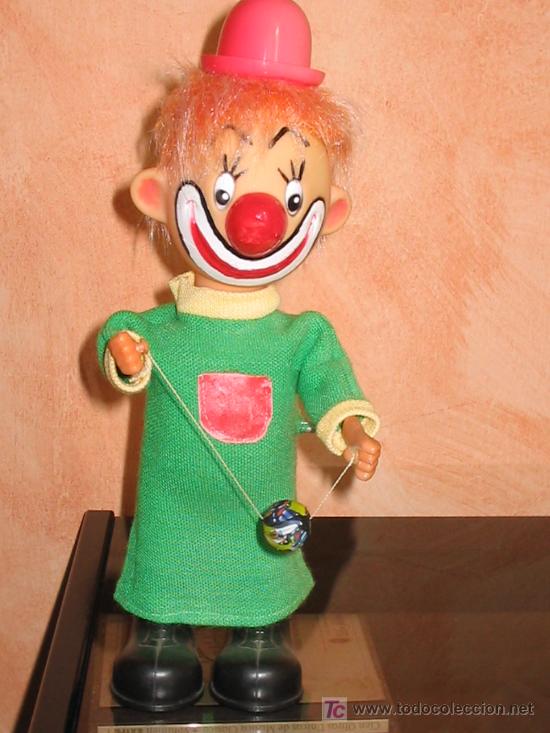 Mu&ntilde;ecas espa&ntilde;olas modernas: Payaso a cuerda - Foto 1