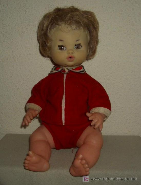 Mu&ntilde;ecas espa&ntilde;olas modernas: MU&Ntilde;ECA BEB&Eacute; QUE CON MOQUITOS,A&Ntilde;OS 60 - Foto 1