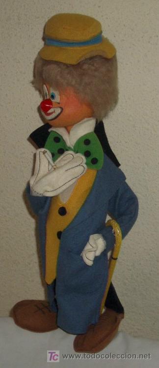Mu&ntilde;ecas espa&ntilde;olas modernas: PAYASO DE FIELTRO,A&Ntilde;OS 60 - Foto 2