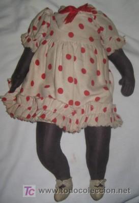 Mu&ntilde;ecas espa&ntilde;olas modernas: MU&Ntilde;ECA DE SERR&Iacute;N FORRADO SIN CABEZA - Foto 1