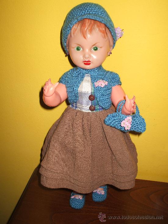 Mu&ntilde;ecas espa&ntilde;olas modernas: Mu&ntilde;eca de los 60 de la casa Roque - Foto 1
