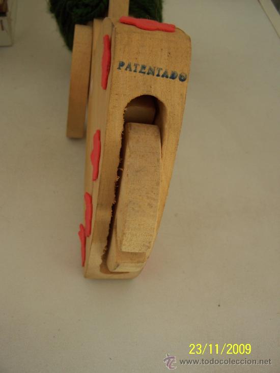Mu&ntilde;ecas espa&ntilde;olas modernas: MU&Ntilde;ECA - CORRE PASILLOS, DE MADERA- MIDE 34 CM. (LA MU&Ntilde;ECA) - Foto 3