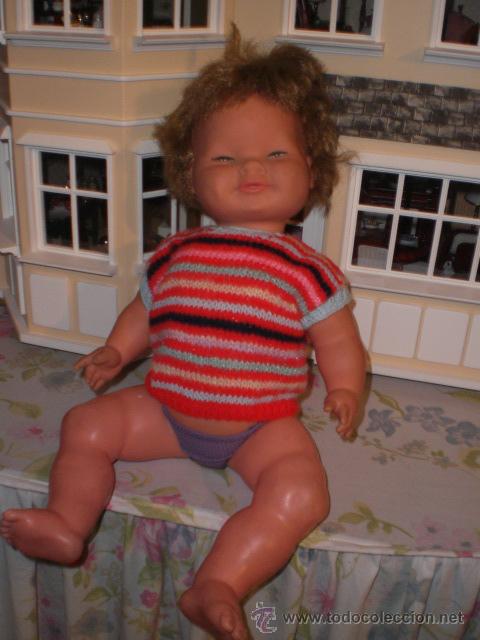 Mu&ntilde;ecas espa&ntilde;olas modernas: ANTIGUO BEBE SOLETE DE GAMA - Foto 1