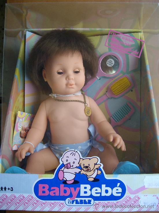 Mu&ntilde;ecas espa&ntilde;olas modernas: MU&Ntilde;ECA BABY BEB&Eacute; DE FEBER - Foto 1