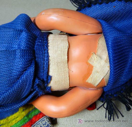 Mu&ntilde;ecas espa&ntilde;olas modernas: RARA MU&Ntilde;ECA, PLASTICO RIGIDO 1950s - Foto 8