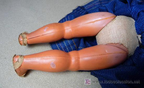 Mu&ntilde;ecas espa&ntilde;olas modernas: RARA MU&Ntilde;ECA, PLASTICO RIGIDO 1950s - Foto 7