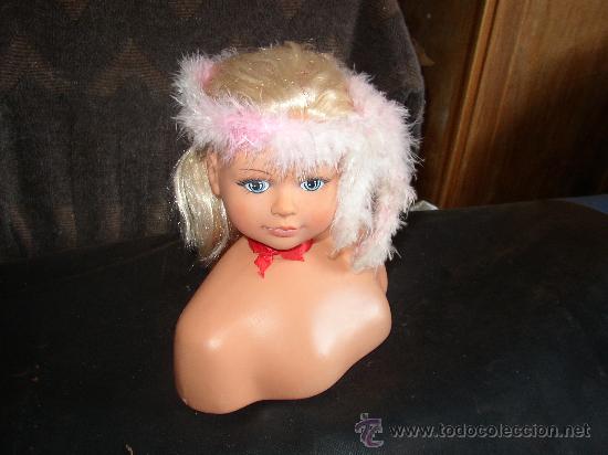 Mu&ntilde;ecas espa&ntilde;olas modernas: UN BUSTO DE MU&Ntilde;ECA CON MARCA EN LA NUCA - Foto 1