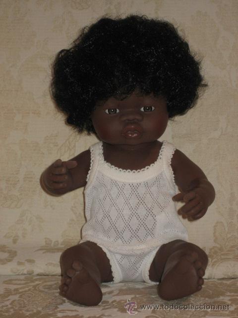 Mu&ntilde;ecas espa&ntilde;olas modernas: GRACIOSO NEGRITO DE LA MARCA MINILAND - Foto 1