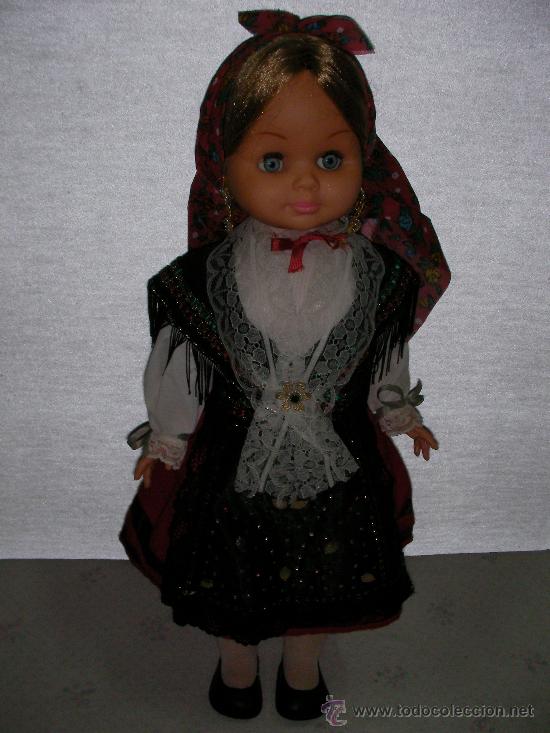 Mu&ntilde;ecas espa&ntilde;olas modernas: MU&Ntilde;ECA CON TRAJE TRADICIONAL DE GRAN TAMA&Ntilde;O - Foto 1
