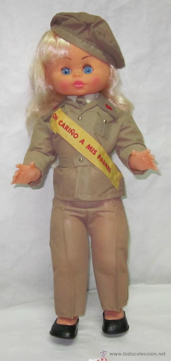 Mu&ntilde;ecas espa&ntilde;olas modernas: MU&Ntilde;ECA MILITAR,DE LOS A&Ntilde;OS 70 - Foto 1