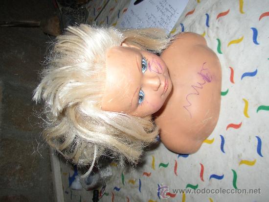 Mu&ntilde;ecas espa&ntilde;olas modernas: Busto de mu&ntilde;eca. 23 cms - Foto 1