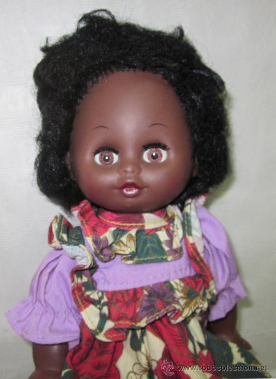 Mu&ntilde;ecas espa&ntilde;olas modernas: MU&Ntilde;ECA NEGRITA,A&Ntilde;OS 80 - Foto 1